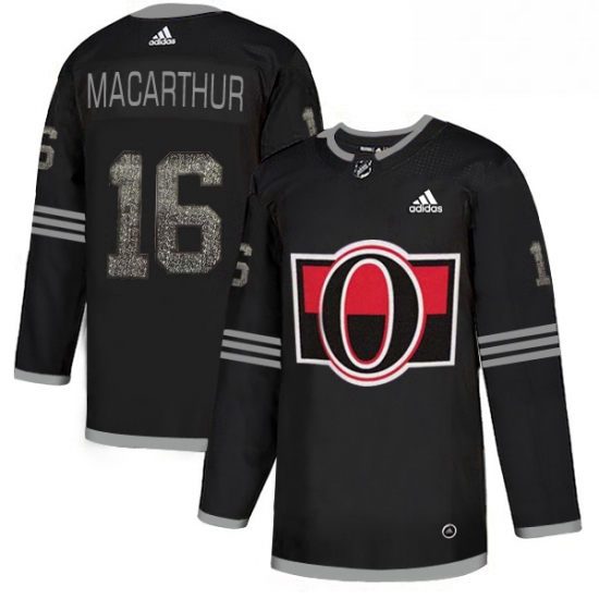 Men's Adidas Ottawa Senators #16 Clarke MacArthur Black 1 Authen