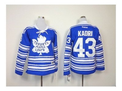 Women NHL Jerseys Toronto Maple Leafs #43 kadri blue[2014 winter classic]