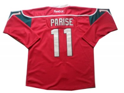 NHL Jerseys Minnesota Wilds #11 Parise Red[Parise]