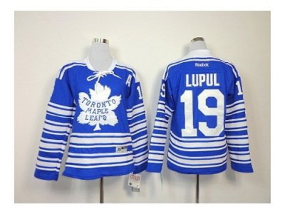 Women NHL Jerseys Toronto Maple Leafs #19 lupul blue[2014 winter classic]