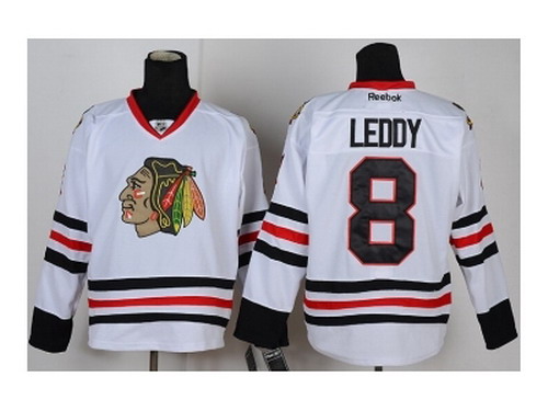 NHL Jerseys Chicago Blackhawks #8 Leddy white Jerseys