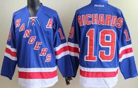 New York Rangers #19 Brad Richards BLUE jerseys