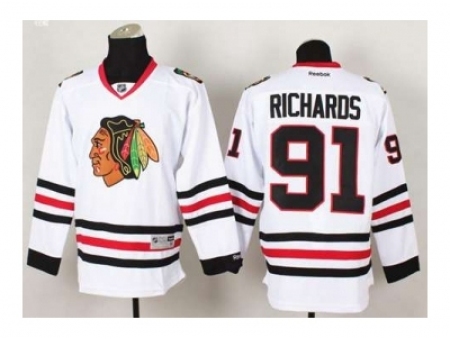 NHL Jerseys Chicago Blackhawks #91 Richards white