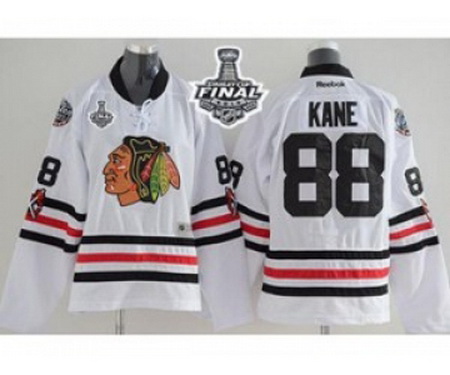 youth nhl jerseys chicago blackhawks #88 kane white2015 winter classic[2015 stanley cup]