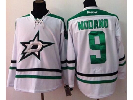 Dallas Stars #9 Mike Modano New White Stitched NHL Jersey