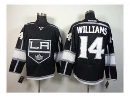 NHL Jerseys Los Angeles Kings #14 Williams Black