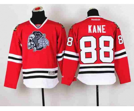 youth nhl jerseys chicago blackhawks #88 kane red-1[the skeleton head]