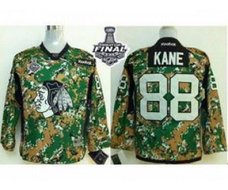 youth nhl jerseys chicago blackhawks #88 kane camo[2015 stanley cup]