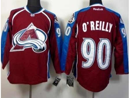 Colorado Avalanche 90 Ryan O'Reilly Red Stitched NHL Jersey