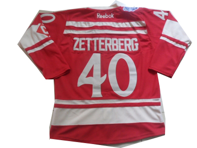 NHL Jerseys Detroit Red Wings #40 Zetterberg red[2014 winter classic]