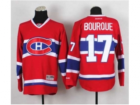 NHL Jerseys Montreal Canadiens #17 Bourque red[bourque]