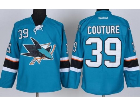 San Jose Sharks 39 Logan Couture Green NHL Jersey New Style