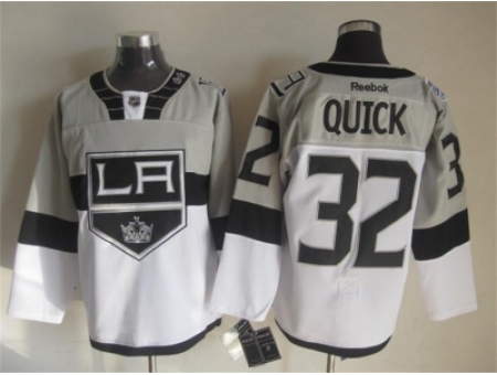 NHL Los Angeles Kings blank stadium white-grey jerseys