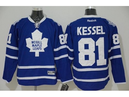 Toronto Maple Leafs #81 Phil Kessel Blue Stitched NHL Jersey