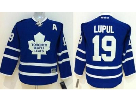 Women Toronto Maple Leafs 19 Joffrey Lupul Blue NHL Jerseys