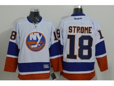 NHL New York Islanders #18 Strome white jerseys