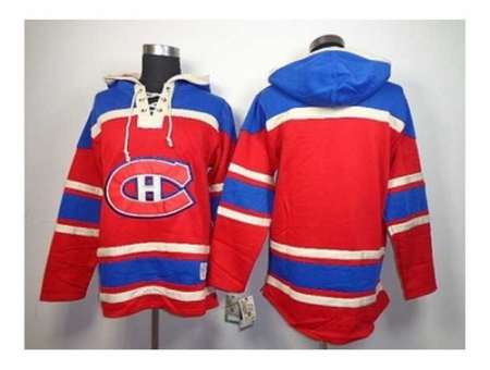 NHL Jerseys Montreal Canadiens blank red[pullover hooded sweatshirt]