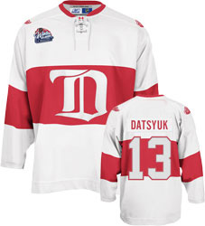 RBK Deroit Red wings #13 DATSYUK White Winter Classic