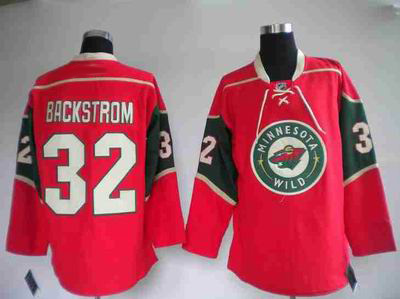 Minnesota Wilds 32# BACKSTROM red