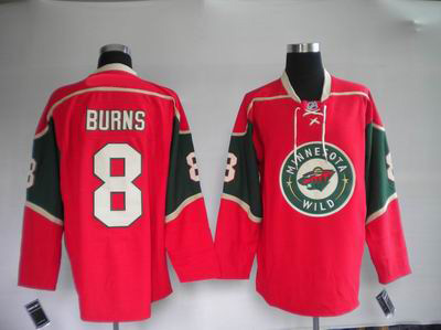 Minnesota Wilds 8# BURNS red