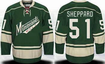 Minnesota Wild 51# Sheppard GREEN