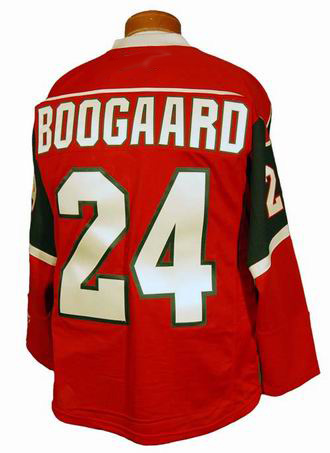 Minnesota Wild 24# BOOGAARD RED