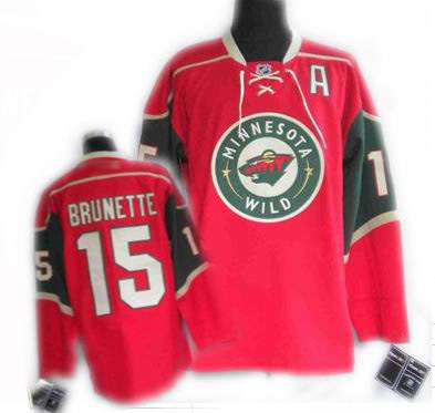 Minnesota Wild 15# BRUNETTE RED