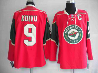 Minnesota Wild 9# KOIVU red