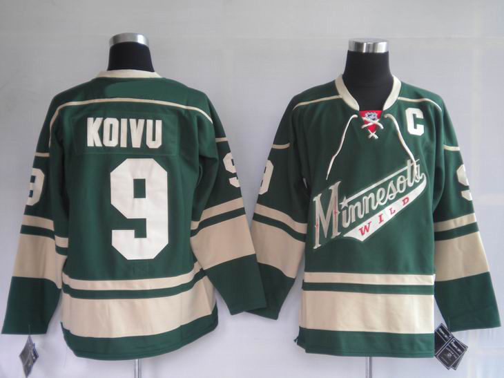 Minnesota Wild 9# KOIVU green