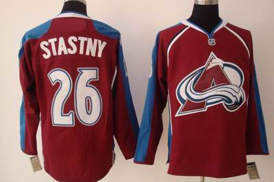 Colorado Avalanche #26 Stastny Red jersey