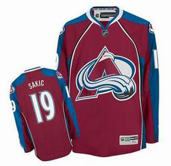 Colorado Avalanche #19 Joe Sakic Red jersey