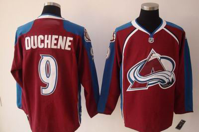 Colorado Avalanche #9 Duchene Red jersey