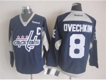 NHL Washington Capitals 8 alex Ovechkin Dark blue jerseys