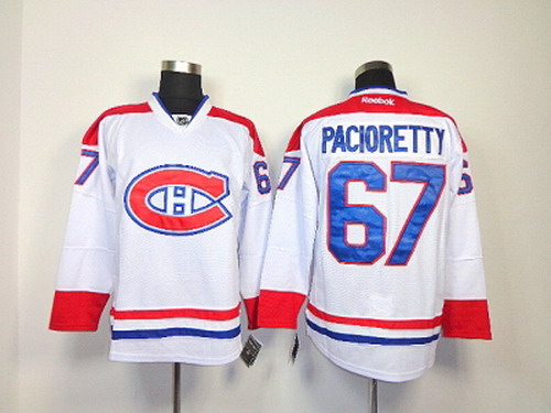 NHL Jerseys Montreal Canadiens #67 Pacioretty White Jerseys