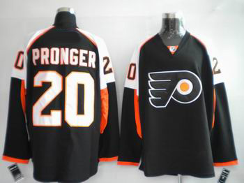 NEW Philadelphia Flyers #20 Chris Pronger black