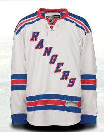 New York Rangers 30# Henrik Lundqvist Premier white Jerse