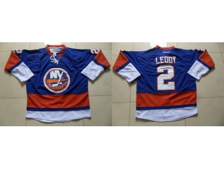 New York Islanders #2 Nick Leddy Baby Blue Stitched NHL Jersey