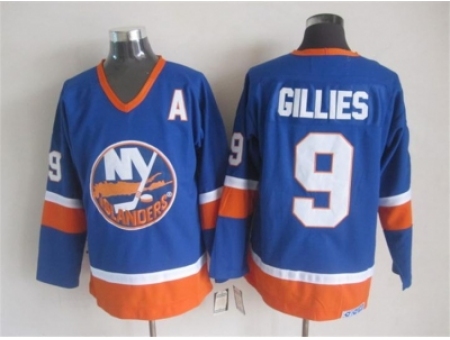 NHL New York Islanders 9 Gillies blue jerseys