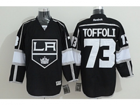 NHL Los Angeles Kings #73 TOFFOLI black jerseys