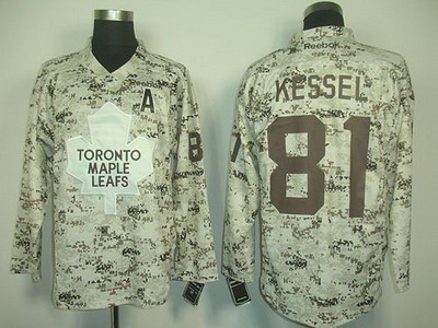 Toronto Maple Leafs #81 Phil Kessel Camouflage Jersey