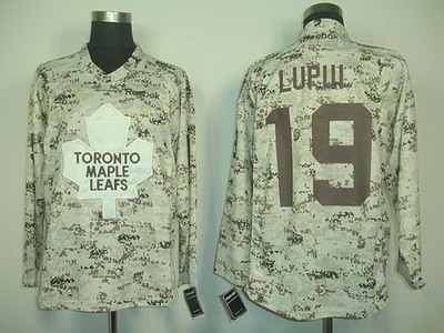 Toronto Maple Leafs #19 Joffrey Lupul Camouflage Jersey