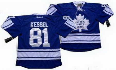 Youth 2012 new Toronto Maple Leafs #81 Phil Kessel BLUE Jersey With A Patch1