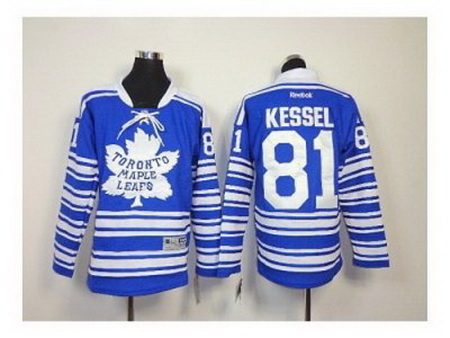 Youth NHL Jerseys Toronto Maple Leafs #81 kessel blue[2014 winter classic]