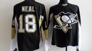 Pittsburgh Penguins 18 James Neal Black Hockey Jersey