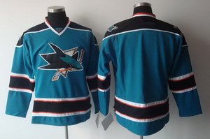 San Jose Sharks Blank Blue Hockey Jerseys