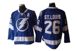 Tampa Bay Lightning 26 St.Louis Blue Jerseys With A patch