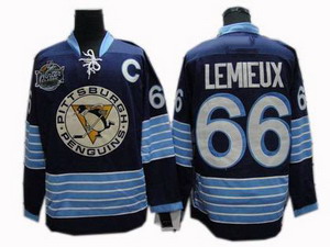 Pittsburgh Penguins 66 Marion Lemieux 2011 Winter Classic jerseys