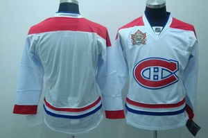 Montreal Canadiens WHITE Winter Classic blank jerseys CH