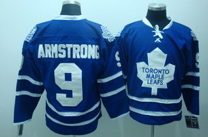 Toronto Maple Leafs 9 Armstrong blue jerseys