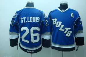 Tampa Bay Lightning 26 ST.louis blue  jerseys bolts A patch